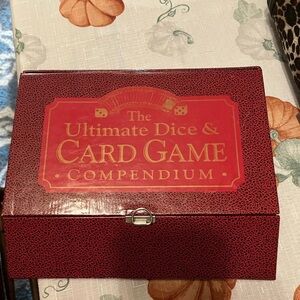 Ultimate Dice & Card Game Compendium - Red